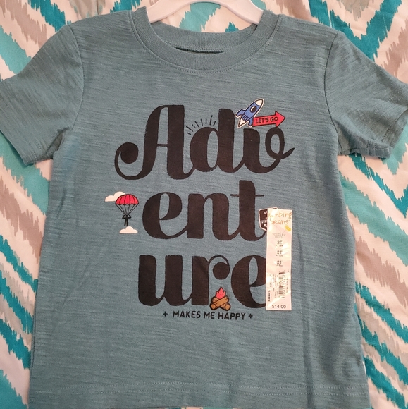 ❤ Jumping beans Adventure shirt 2T - Picture 1 of 3